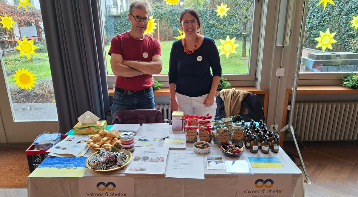 Valmez4Shelter am Weihnachtsbasar